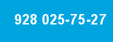 928 025-75-27